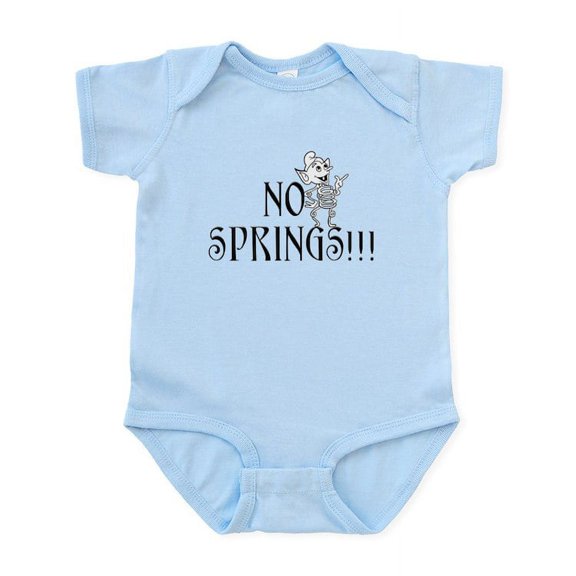 CafePress - Coilynosprings Body Suit - Baby Light Bodysuit, Size Newborn - 24 Months