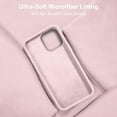 thumbnail image 6 of Compatible with iPhone 14 Case,[Silky Touch Premium Liquid Silicone] [Soft Anti-Scratch Microfiber Lining], Ultra Slim Shockproof Protective Case for iPhone 14 - Chalk Pink, 6 of 12