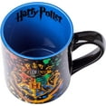thumbnail image 6 of Harry Potter Hogwarts Crest Splatter Ceramic Mug, 14 Ounces, 6 of 6