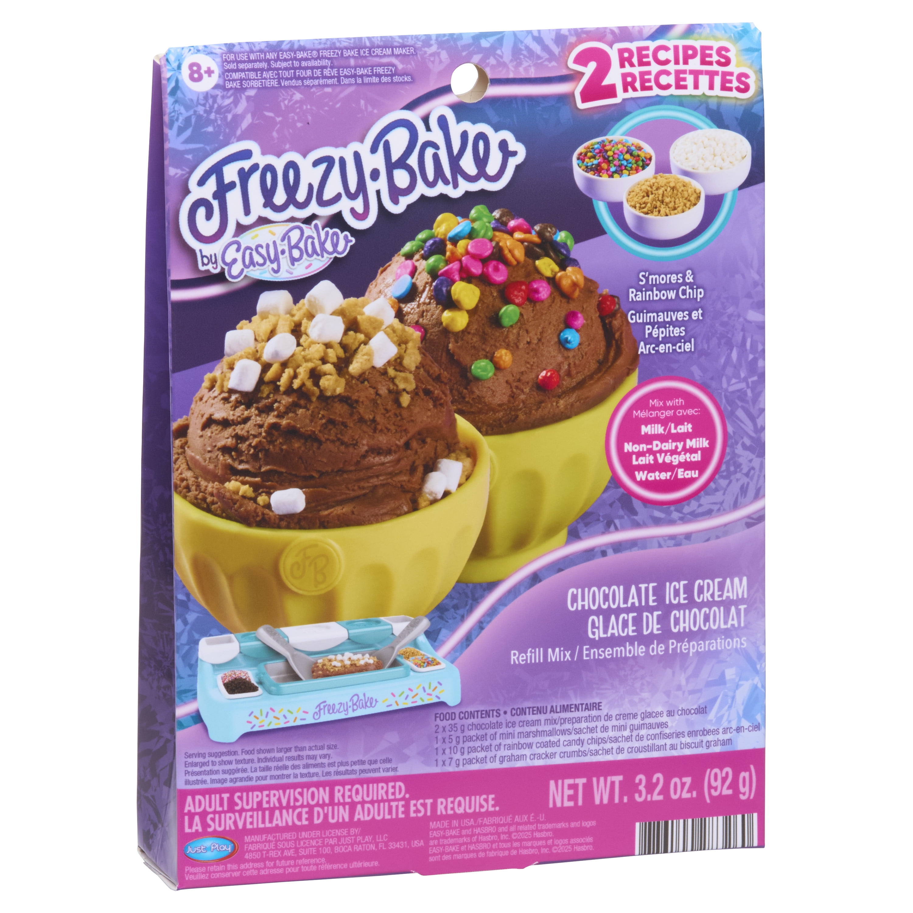 Recharge de crème glacée au chocolat Easy Freeze