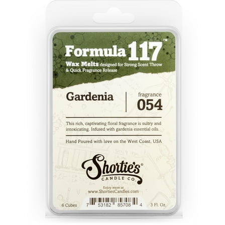 Pure Gardenia Wax Melts - Highly Scented   Essential & Natural Oils - Shortie's Candle Company