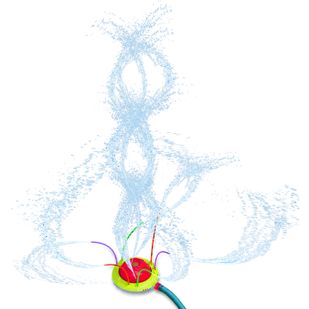 Tidal Storm Hydro Swirl Spinning Sprinkler Outdoor Toy