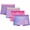 Purple Balloon, variant on Princess Rose Girls Playshorts 4-Pack Seamless Boyshort Underwear, Full Coverage Stretch Undershorts