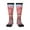 2 Black-1, variant on Pastel Pink Beach Cafe Knee Socks, High Socks Long Stretchy Sock Women Knee High Stocking, Long Socks for Women