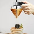thumbnail image 1 of Distributeur de Miel Anti-Goutte - Distributeur de Sirop d'Érable - Beau Pot à Miel - Pots à Miel avec Support, 1 of 10