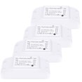 thumbnail image 1 of YUNTONG Interruptor de circuito WiFi inteligente Control remoto inalámbrico Interruptor de apagado de luces de hogar inteligente 1pc/2pcs/4pcs Monstrate DZ2994-03B, 1 of 2