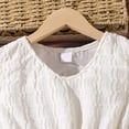 thumbnail image 5 of EnJoCho Summer Dress for Girls Puff Short Sleeve A-Lined Princess Dress Spring Solid Cotton Beach Vacation Boho Outfits Teens A-Line Boho Dress, 5 of 8