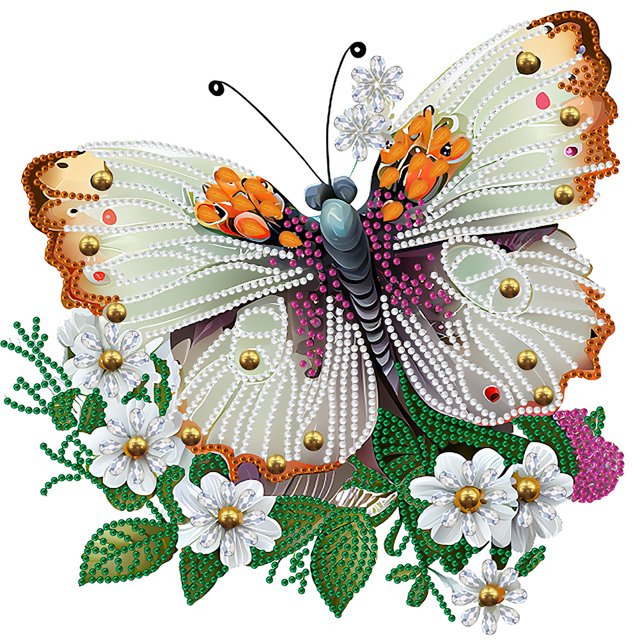 5D DIY Taladro Mariposa Del (WQ004)