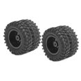 thumbnail image 3 of Gupbes 1/10 Wheel Tire, RC Rear Tires 2Pcs Durable For RC Accessories For WPL D12 1/10 RC Trucks, 3 of 8