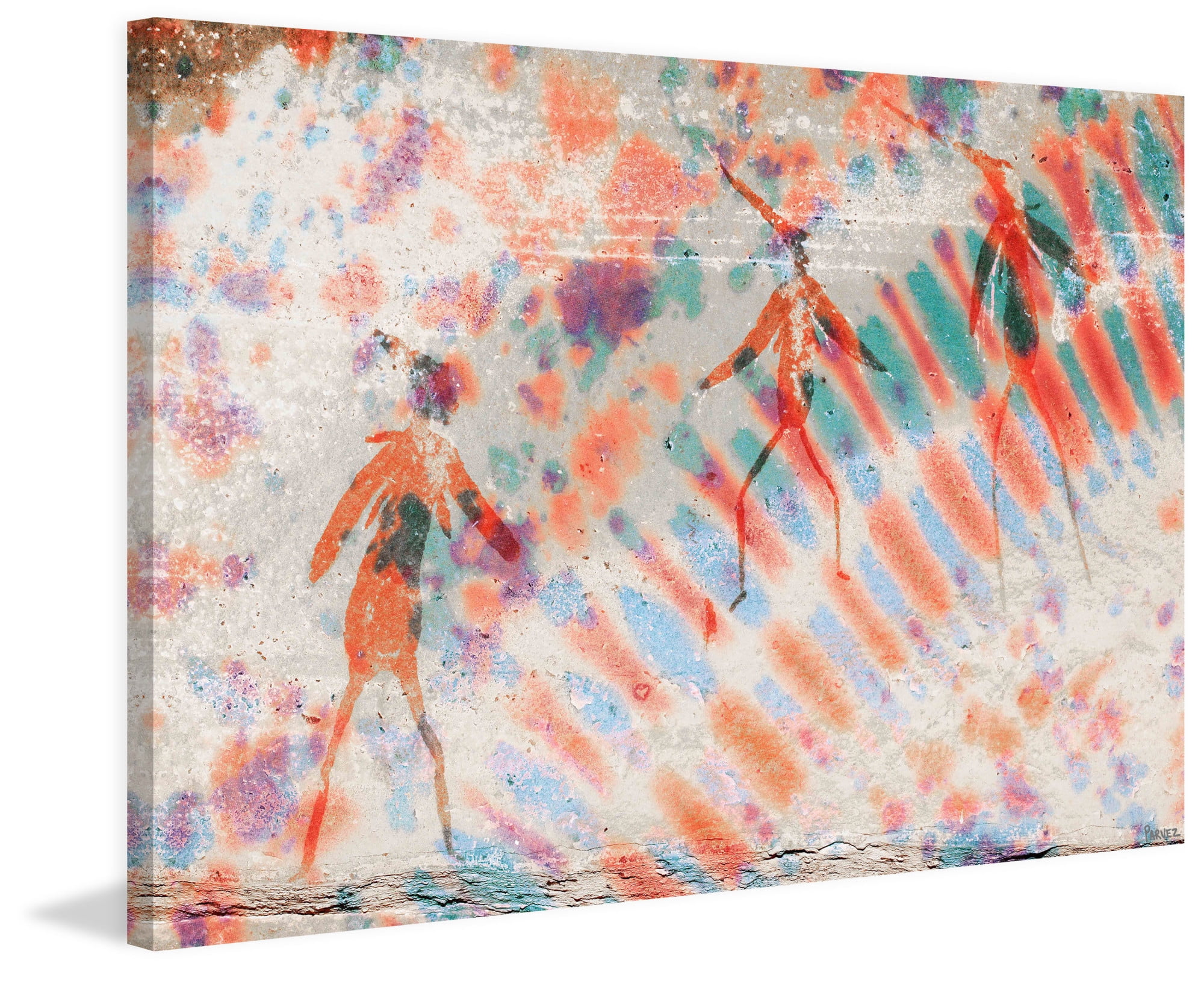 Parvez Taj "Bird Dance" Print on Canvas