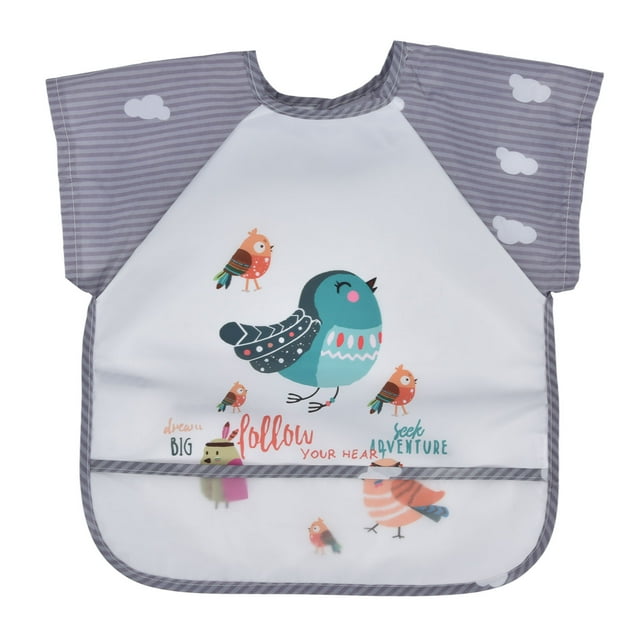 Babero Infantil sin Mangas Ticfox para Bebé Herramienta de Alimentación Complementaria