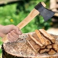 thumbnail image 3 of 2pcs Replacement Axe Handles Wooden Axe Handles Outdoor Hatchet Handles Hand Tools, 3 of 5