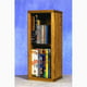 Wood Shed 215 Combo Chêne Massif 2 Rangée Dowel CD-DVD Cabinet Tour – image 1 sur 1