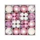 thumbnail image 4 of 44 Uds bolas de Navidad adornos adornos decoración de árbol de Navidad a granel bolas de Navidad decorativas de 3-6cm para festival de aniversario Rosa y, 4 of 8
