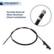 thumbnail image 3 of Cable de liberación del capó Unique Bargains para Volkswagen Golf/GTI 2004-2009 para Volkswagen Jetta 2006-2010 No. 1K1823535A Cable de liberación del capó del motor 1 pieza, 3 of 6
