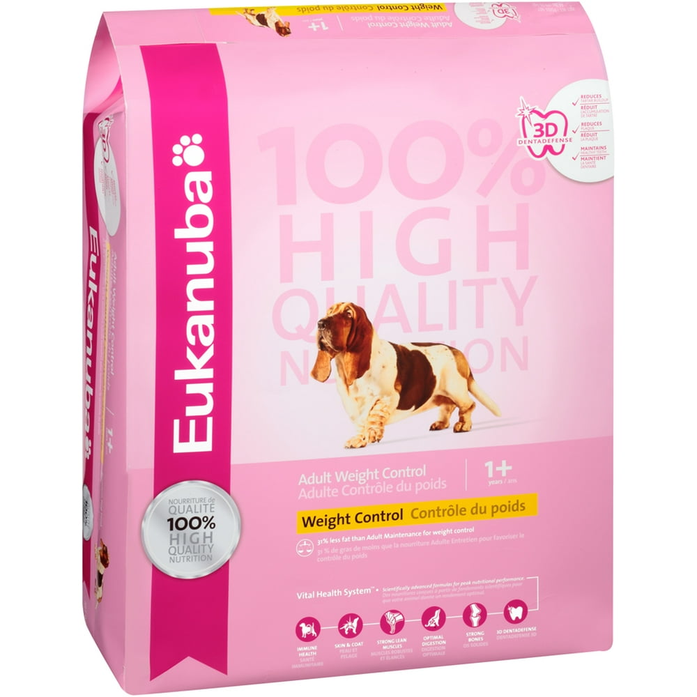 Eukanuba Adult Weight Control Dry Dog Food, 30 Lb