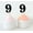 Black, variant on Darling Souvenir, Number 9 Birthday Year Cupcake Toppers, Birthday/ Anniversary Party Dessert Decorations - Pack Of 20