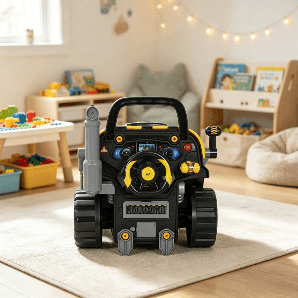 Truck Engine Toy & Kids Mechanic Repair Set, Spray, Lights & Sounds, Ages 3-6