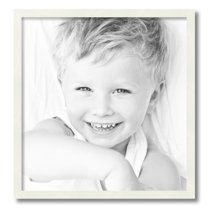 ArtToFrames 20" x 21" White Picture Frame, 20x21 inch White Wood Poster Frame (WOM-5138)