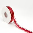 thumbnail image 1 of LAICAIW Red Ribbon-Organza Sheer Ribbon,1 Inch x 50 Yards Gift Satin Ribbon for Party Decoration,Gift Wrap,DIY Crafts, 1 of 7