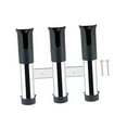 thumbnail image 1 of Almencla 3 Line Fishing Rod Holder Fishing Pole Rack Stainless Steel Lightweight Gift for Black, 1 of 8
