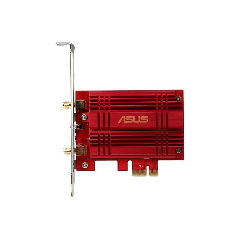ASUS PCE-AC56 2x2 802.11ac WiFi AC1300 PCIe Adapter ASUS PCE-AC56 2x2 802.11ac WiFi AC1300 PCIe Adapter