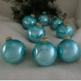 thumbnail image 3 of Christmas By Krebs 2 5/8" (67mm) Seamless Glass Ornament [8 Pieces], Decorated Designer Heirloom, 3 of 6