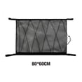thumbnail image 2 of Organizador de techo para coche Sidaley doble capa soporte de carga reforzado 80*60 CM, 2 of 6