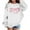00-White3075, variant on Oiyii Big Girl's Hoodie Sweatshirt Long Sleeve Letter Print Oversized Sweatshirts Casual Pullover Top,White