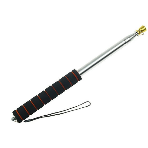 Asta de bandera de acero inoxidable portátil telescópica con mango de esponja Asta de bandera ondeante