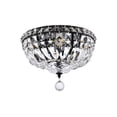 thumbnail image 3 of Tranquil 14 inch black flush mount, 3 of 7