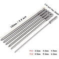 thumbnail image 3 of MKEUDQ-9Pcs Magnetic Long Phillips Screwdriver Bits 1/4" Hex Shank Cross Screw Head Screwdrivers Bit Set, 3.94 Inch (100mm) Length, 3 of 4
