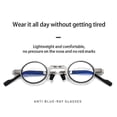 thumbnail image 4 of Gafas de lectura antiazules plegables sin tornillos de material de titanio ultraligero para hombre, talla 08, 4 of 4