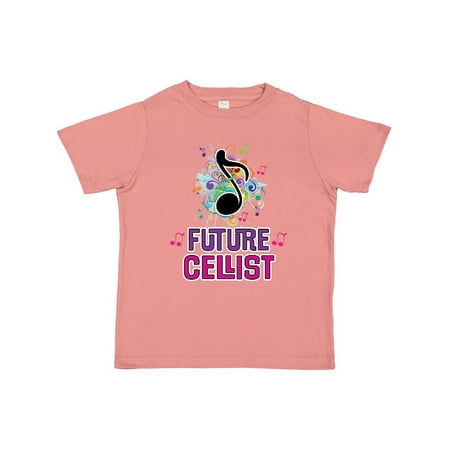 

Inktastic Cello Player Future Cellist Music Gift Toddler Toddler Girl T-Shirt