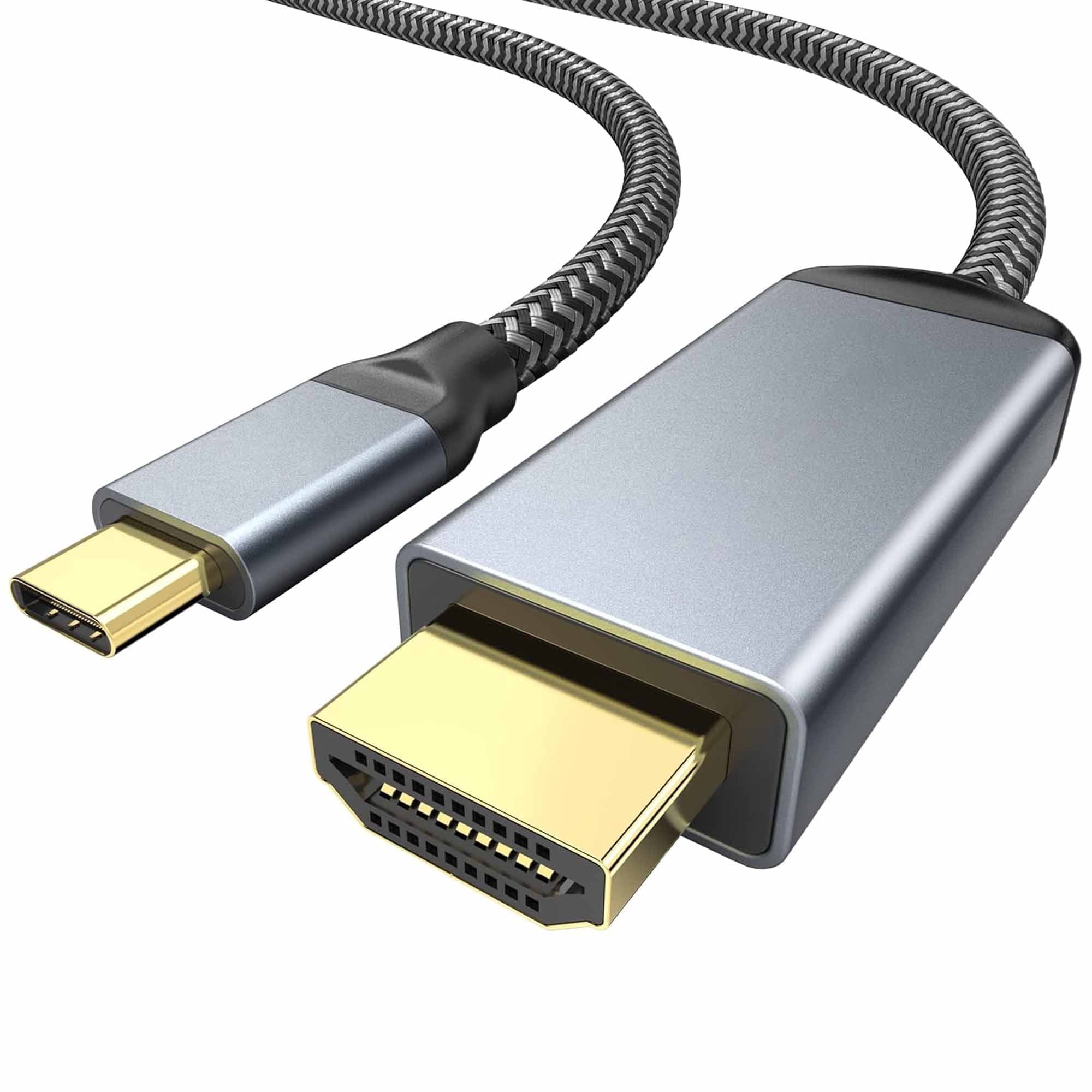 Adaptateur USB-C Femelle Vers HDMI Mâle 4K 60Hz – Plug & Play Pour PC Portable, Téléphone, Tablette