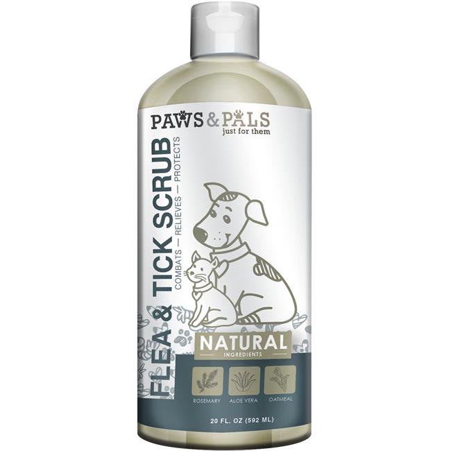 Paws & Pals PTFT0120 Flea & Tick Natural Dog Shampoo Walmart Canada