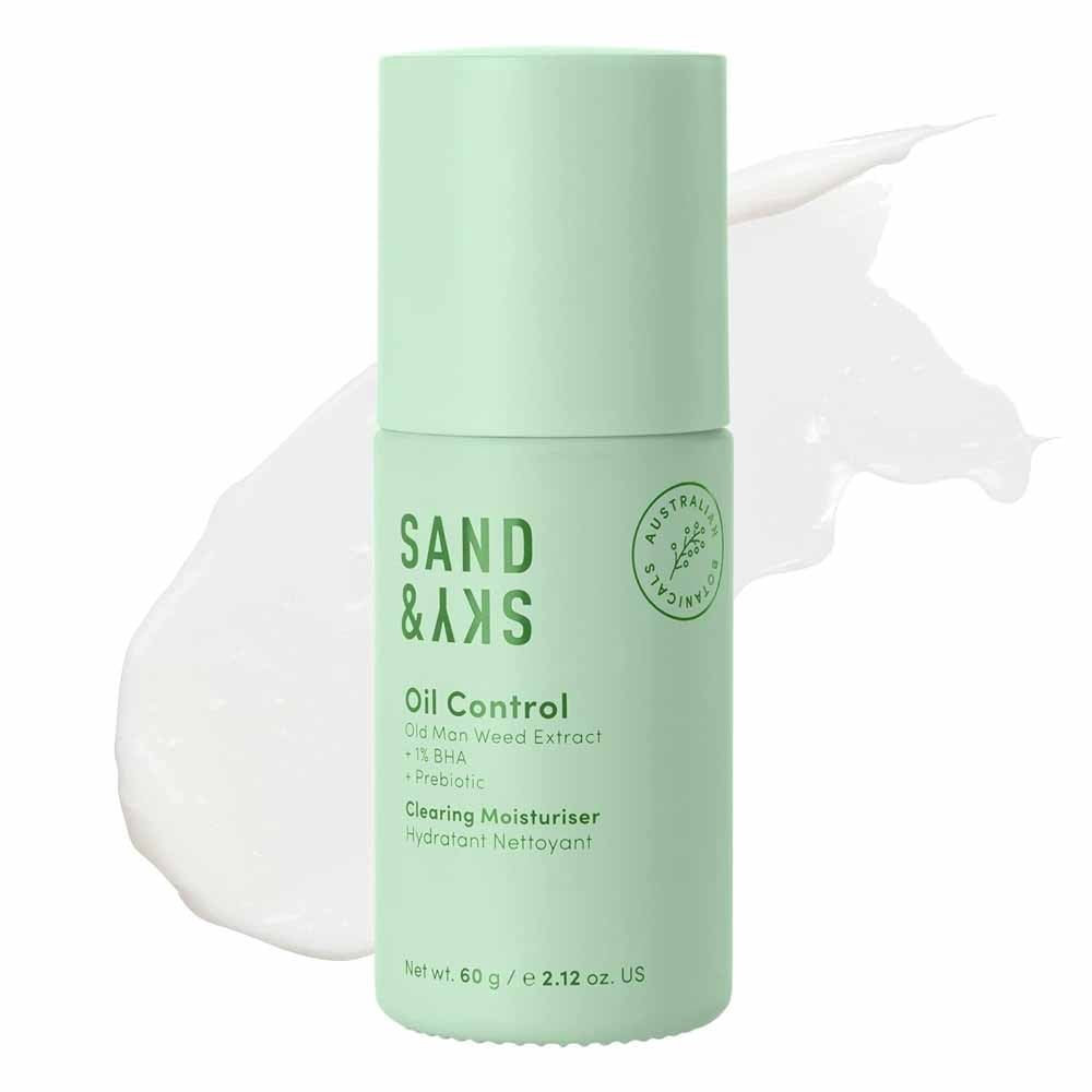 Sand & Sky Oil Control Clearing Moisturiser, 2.12 oz