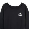 thumbnail image 3 of Marvel Thor - Hammer - Women's French Terry Pullover Sweatshirt, 3 of 5
