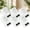 6PCS, variant on Electricity Saving Box, Smart Power Saver Plug with Surge Protection and Thermoregulation, Compact Plug and Play Outlet for Home Office