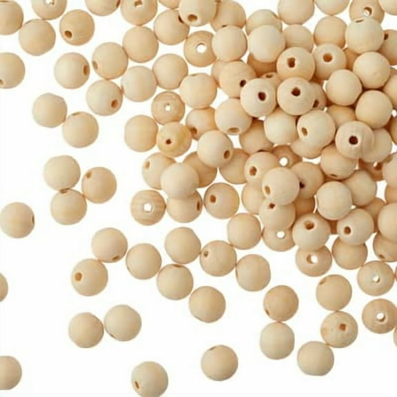 12 Pack: Wood Round Craft Beads by Bead Landing - 11mm