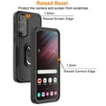 thumbnail image 3 of [PST] Samsung Galaxy A15 Étui Anneau, Étui Rigide Magnétique à Double Couches Robuste avec Béquille Anneau, 3 of 5