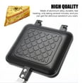 thumbnail image 3 of Grilled Sandwich Maker Bread Toast Breakfast Machine HotDog Sandwich Pan Non-Stick Aluminum Flip Pan Kitchen Tool, 3 of 9