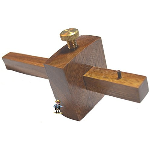 HAWK TJ1425W - 5 Inch Rosewood Hand Held Wood Marking Guage - Scriber