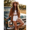 thumbnail image 6 of Vorliqent 2 Pack Women Western Belt Embossed & Studded Belts for Jean Dress, 6 of 6
