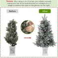 thumbnail image 6 of BENESKY Pre-Lit Tabletop Christmas Tree, 3ft Small Artificial Christmas Tree with Lighting Base & 78 Led Lights, 8 Lighting Modes, Home Office Holiday Outdoor Indoor Christmas Decor, 6 of 8