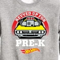 thumbnail image 3 of Hot Wheels - Revved Up For Pre K - Youth Crewneck Fleece Sweatshirt, 3 of 5
