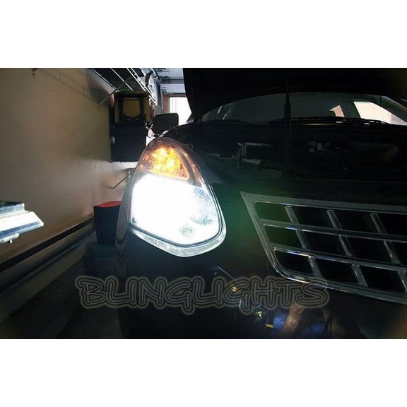For 2008 2009 2010 2011 2012 Nissan Rogue Bright White Upgrade Light Bulbs for Headlamps Headlights