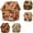 5Pcs, variant on DIY Pearl Art - Christmas Collection, 3D Wooden House Rhinestone Diamond Painting Kit with Pearl Beads Holiday Craft Decor, Christmas Village Ornaments for Adults & Teens