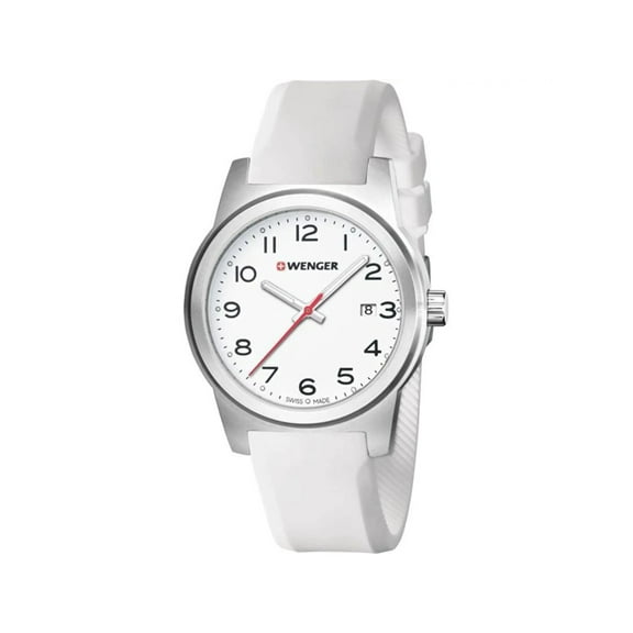 Wenger Avenue 41mm Stainless Steel White Dial Men's Quartz Watch 0441.147