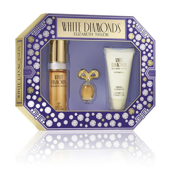 Elizabeth Taylor White Diamonds Women'S Fragrance 3 Piece Gift Set 1.0 Fl. Oz. Eau De Toilette